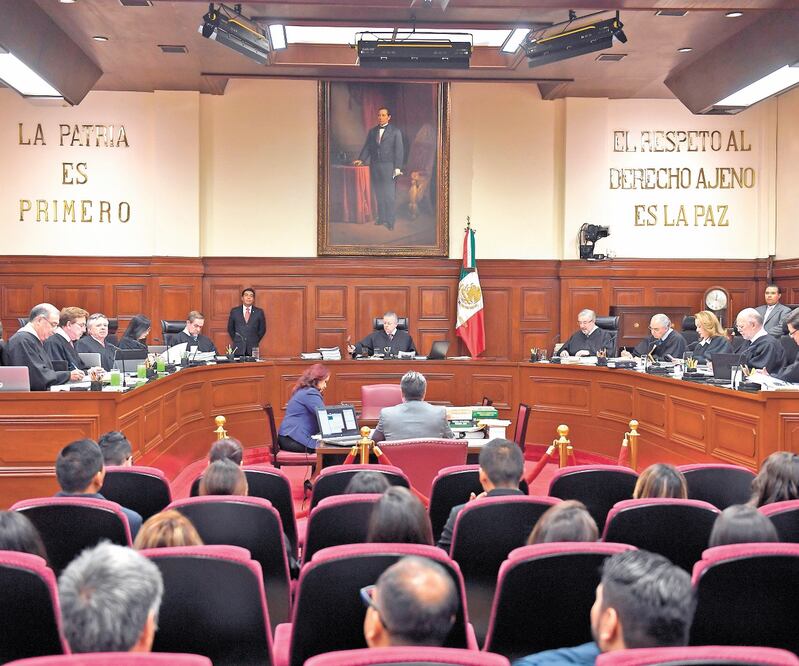 El ministro presidente de la SCJN, Arturo Zaldívar Lelo de Larrea, rendirá hoy su primer informe. ARCHIVO EL UNIVERSAL