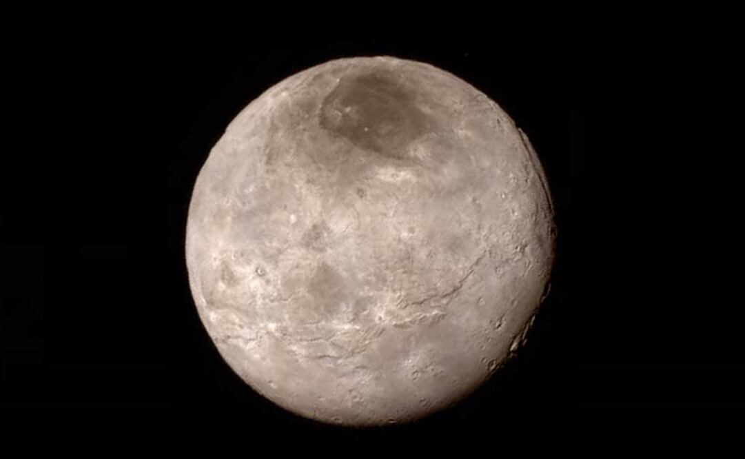 La imagen de Caronte recibida esta mañana. Foto: NASA