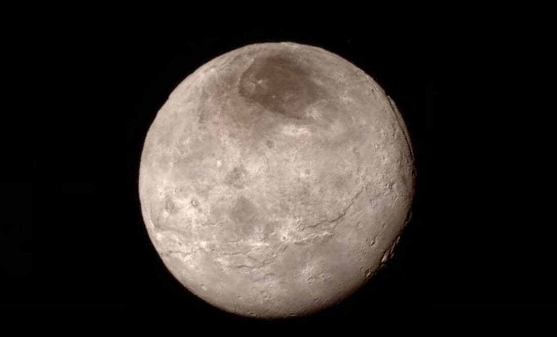 La imagen de Caronte recibida esta mañana. Foto: NASA