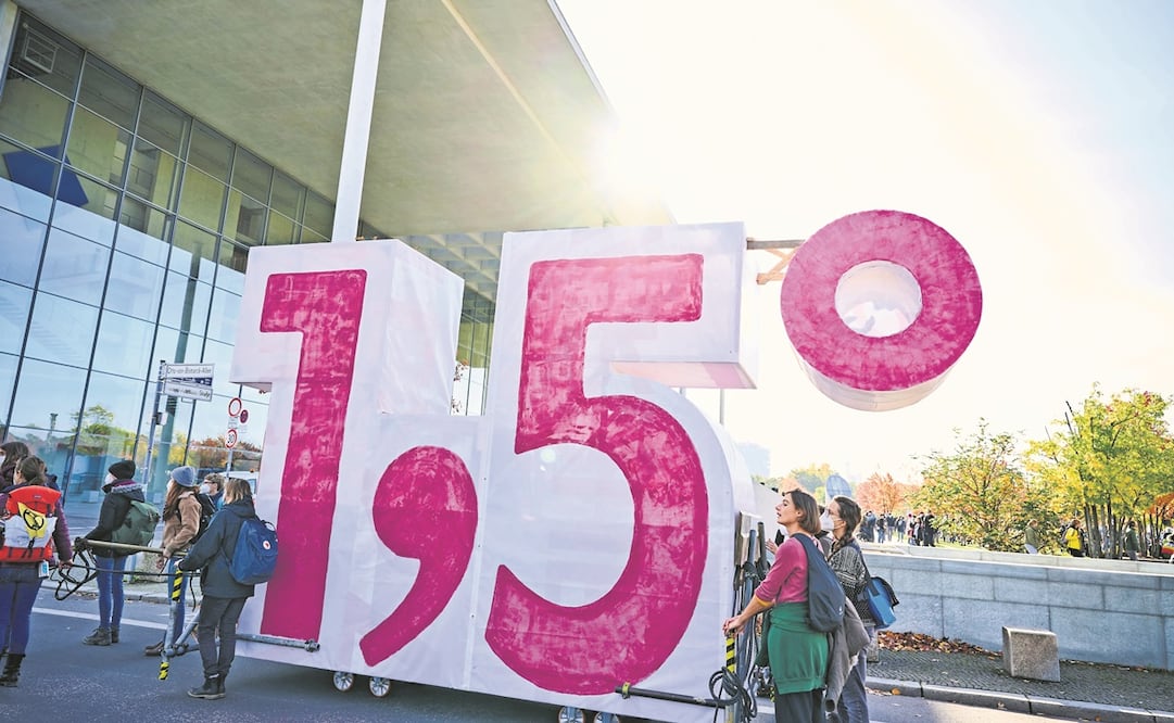 El objetivo de esta COP26 es evitar que la temperatura del planeta suba 1.5 grados. Foto: Archivo/EL UNIVERSAL.