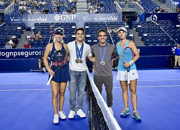Osmar Olvera y Juan Celaya realizan volado inicial en el Abierto GNP Seguros