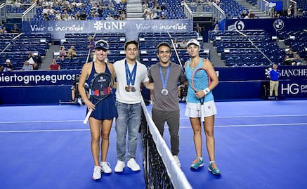 Osmar Olvera y Juan Celaya realizan volado inicial en el Abierto GNP Seguros