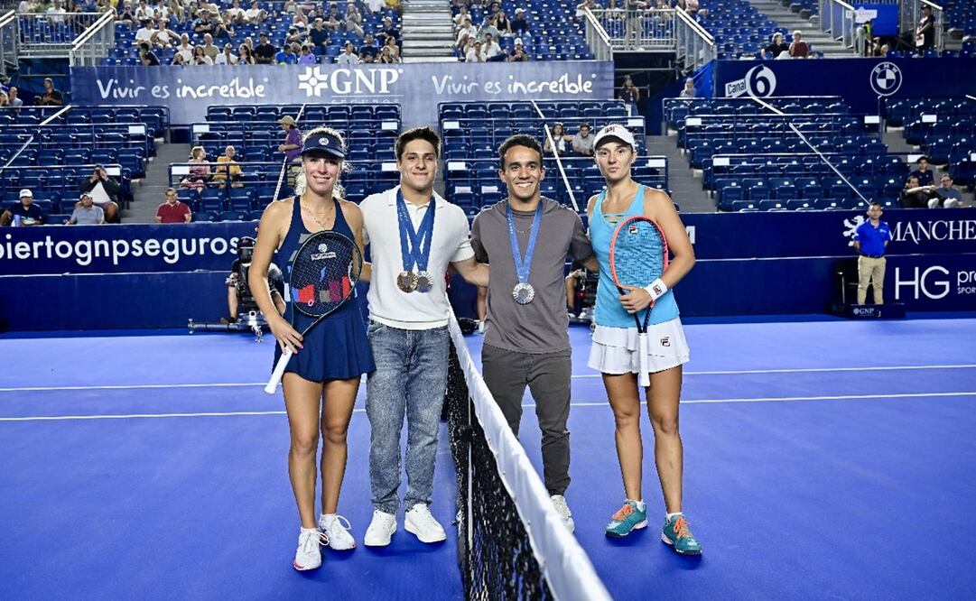 Osmar Olvera y Juan Celaya realizan volado inicial en el Abierto GNP Seguros