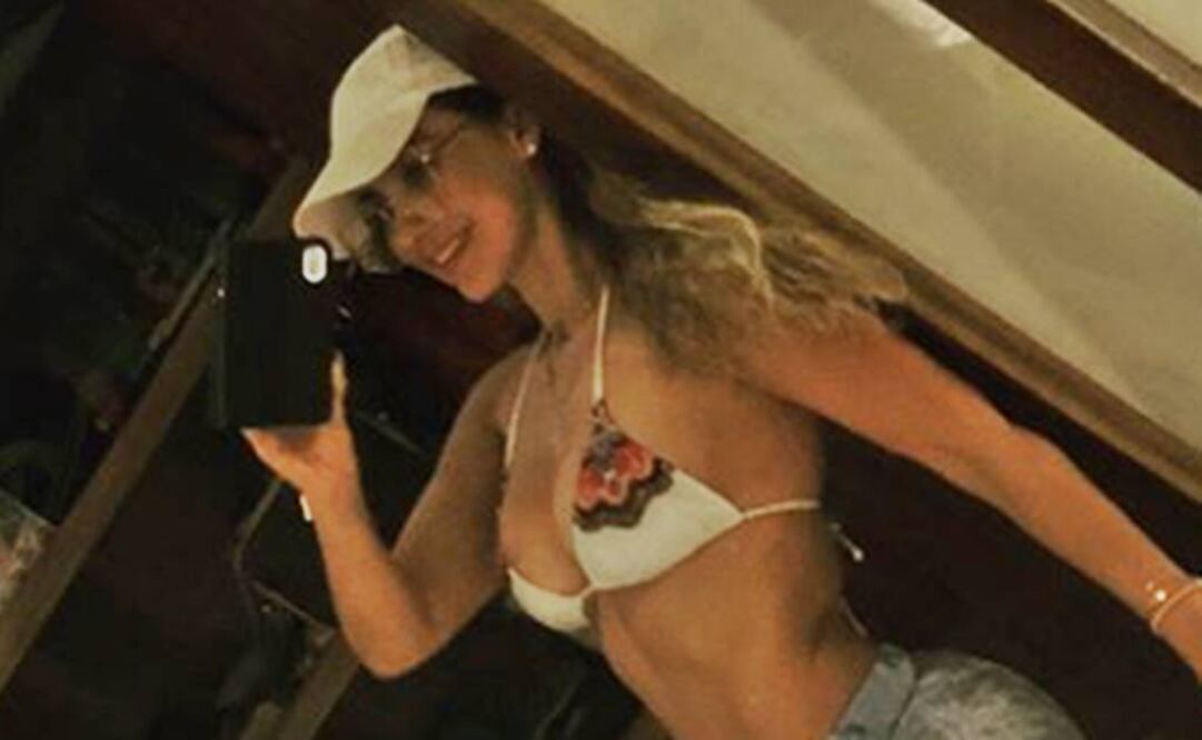 Arámbula mostró su lado sexy FOTO: INSTAGRAM