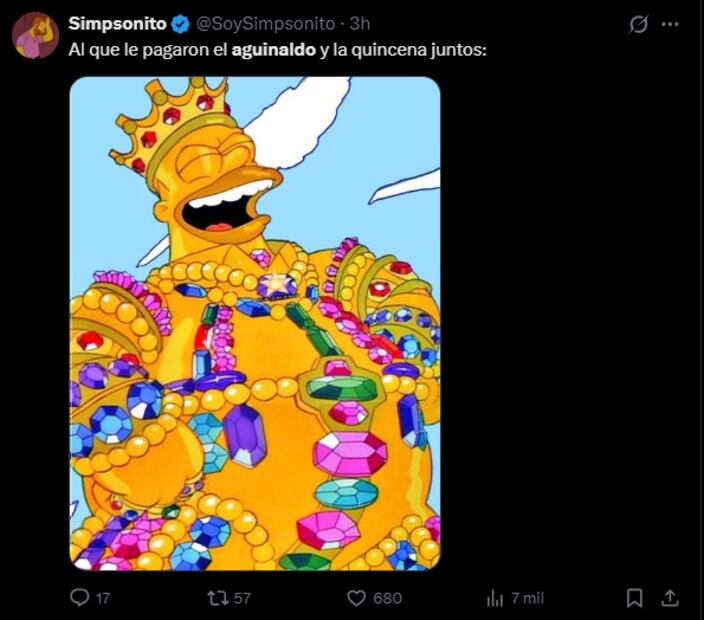 Los mejores memes que dejó la llegada del aguinaldo. Foto: Captura de pantalla