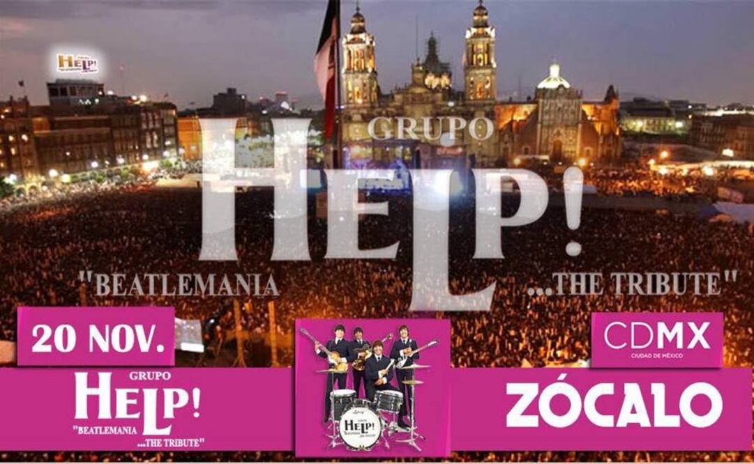 Zócalo 'bailará' al ritmo de The Beatles