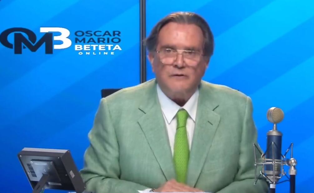 Óscar Mario Beteta. Foto: X. @Radio_Formula