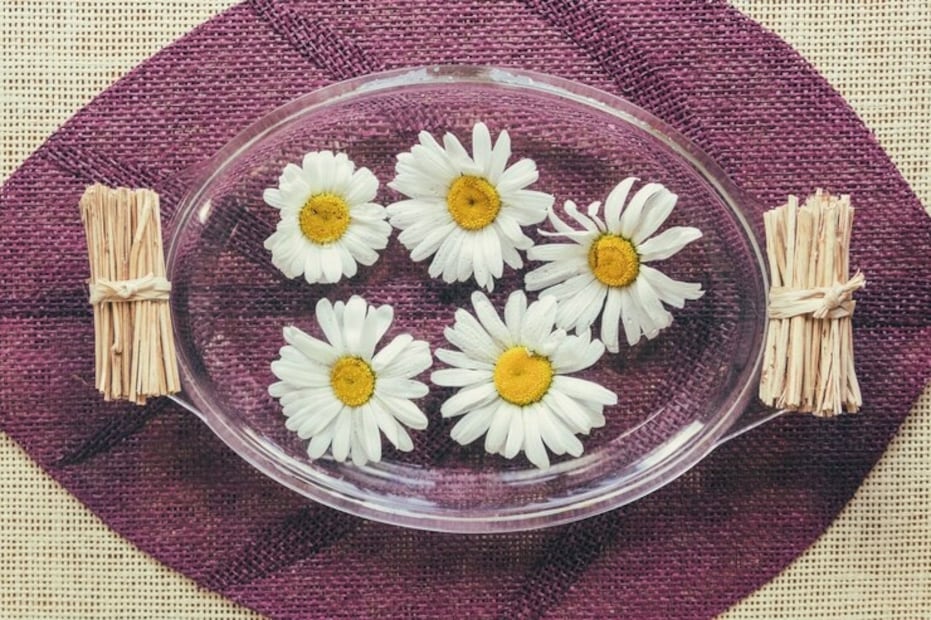 Beneficios de la manzanilla romana. Fuente: Freepik