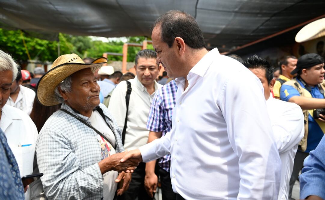 El gobernador Cuauhtémoc Blanco Bravo afirmó que se va contento y feliz por todo el trabajo realizado en beneficio de los 36 municipios de la entidad. Foto: Especiales