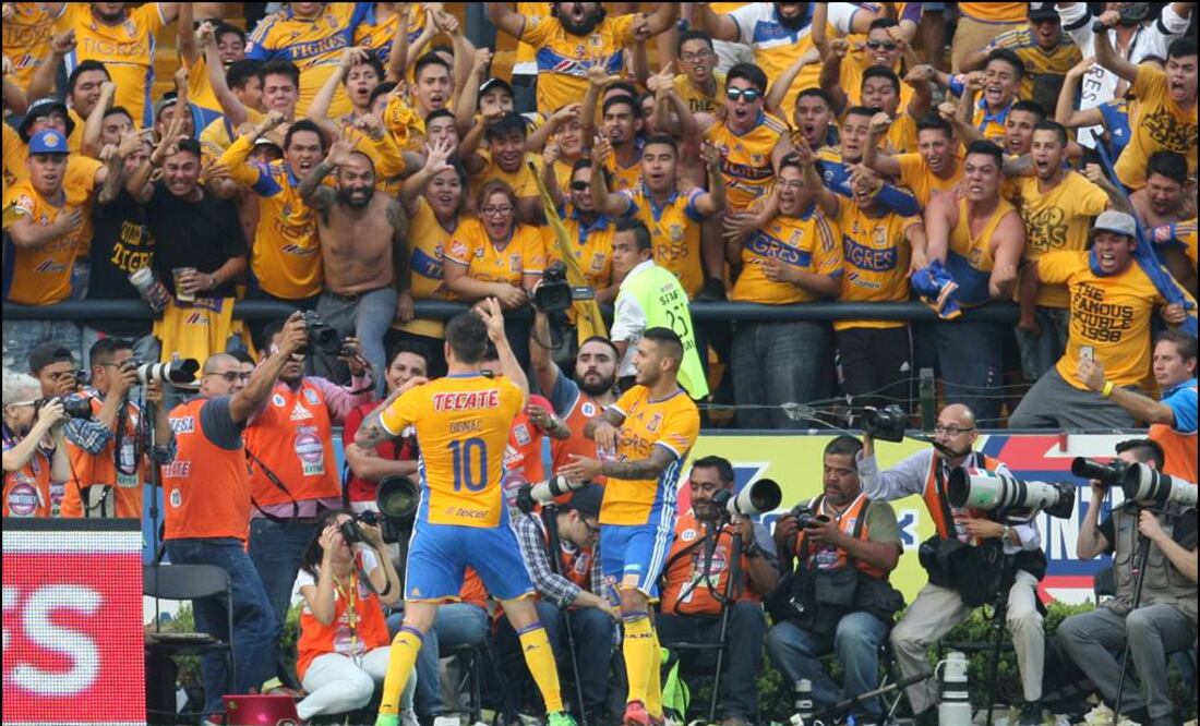 André-Pierre Gignac y Jesús Dueñas convirtieron un doblete cada uno (FOTO: Imago7)