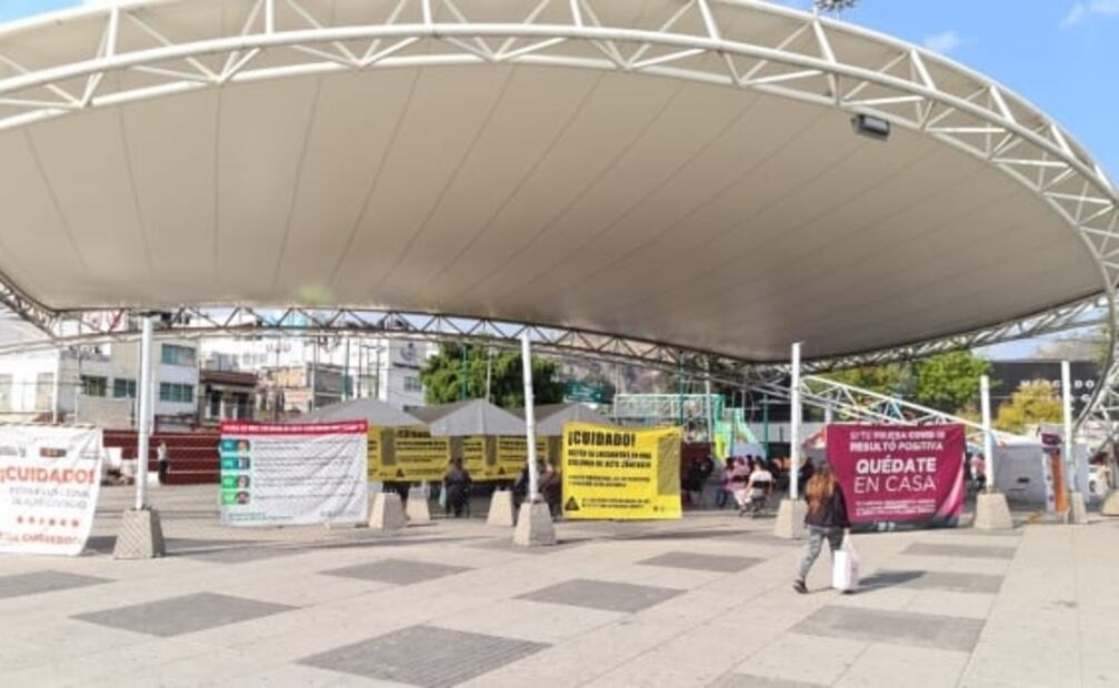 Hacen fila en la GAM desde la madrugada para realizarse prueba Covid en macrokiosko