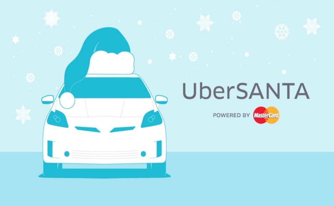 Recuerda ingresar el código UberSANTA2016 en la sección “pagos” y listo