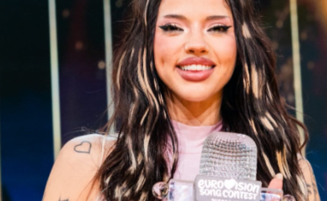 Dara interpretó "Bangaranga", la canción con la que Bulgaria ganó por primera vez Eurovisión. Foto: Instagram oficial del certamen.