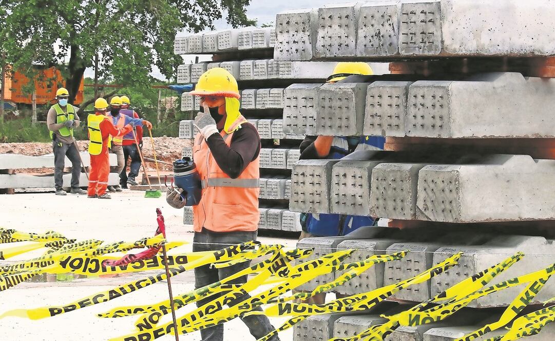 El gasto en obras públicas se incrementó 8.2%, reportó el Inegi. Foto: Archivo/ EL UNIVERSAL 