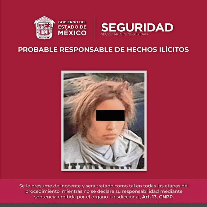 La mujer fue identificada como Letzli “N”, de 18 años. Foto: ESPECIAL