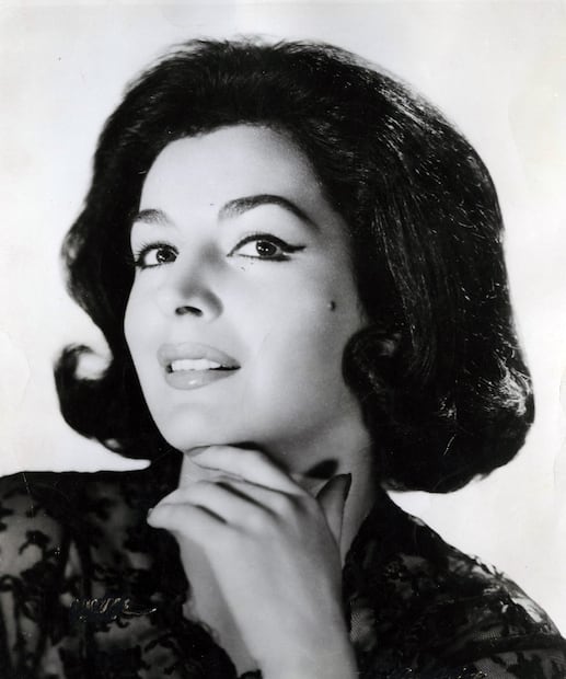 La actriz Elsa Aguirre. Foto de estudio fotográfico desconocido.
Imagen en el acervo de EL UNIVERSAL.