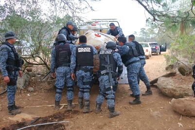 Aseguran 14 mil litros de combustible robado en Hidalgo