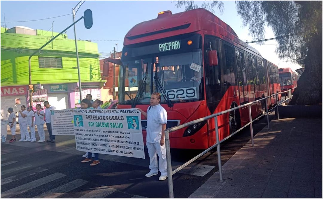 Bloquean Río Consulado y Eduardo Molina. Foto: Especial