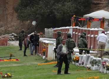 Reportan balacera en panteón de Naucalpan; 1 muere y 2 resultan heridos