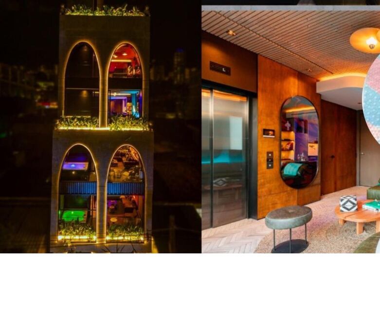 El hotel Gotham, donde fue encontrado un estadounidense con dos menores de edad. FOTO: EL TIEMPO/GDA