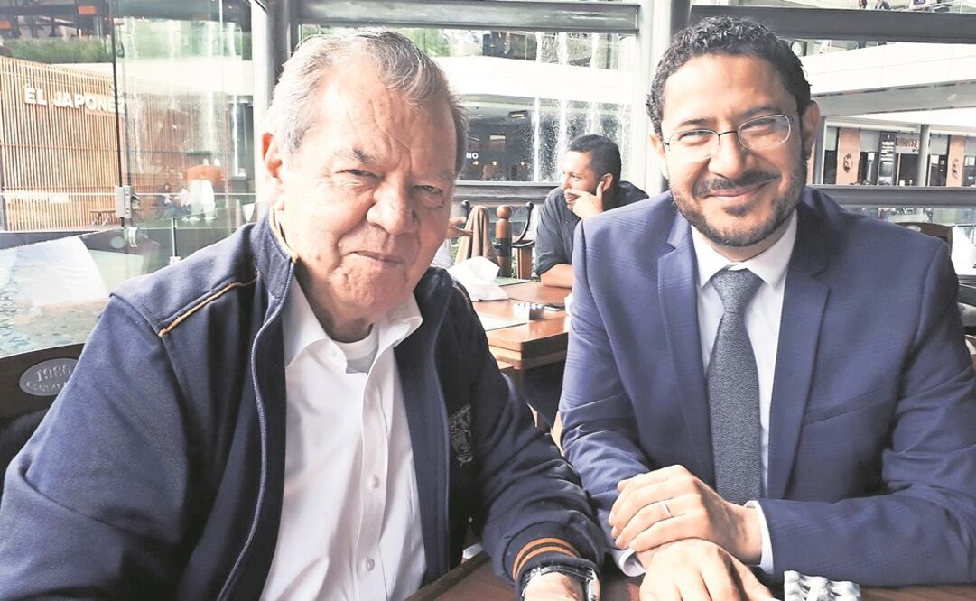 Martí Batres y Porfirio Muñoz Ledo, legisladores electos al Senado y la Cámara de Diputados, respectivamente (Foto: Archivo / EL UNIVERSAL)
