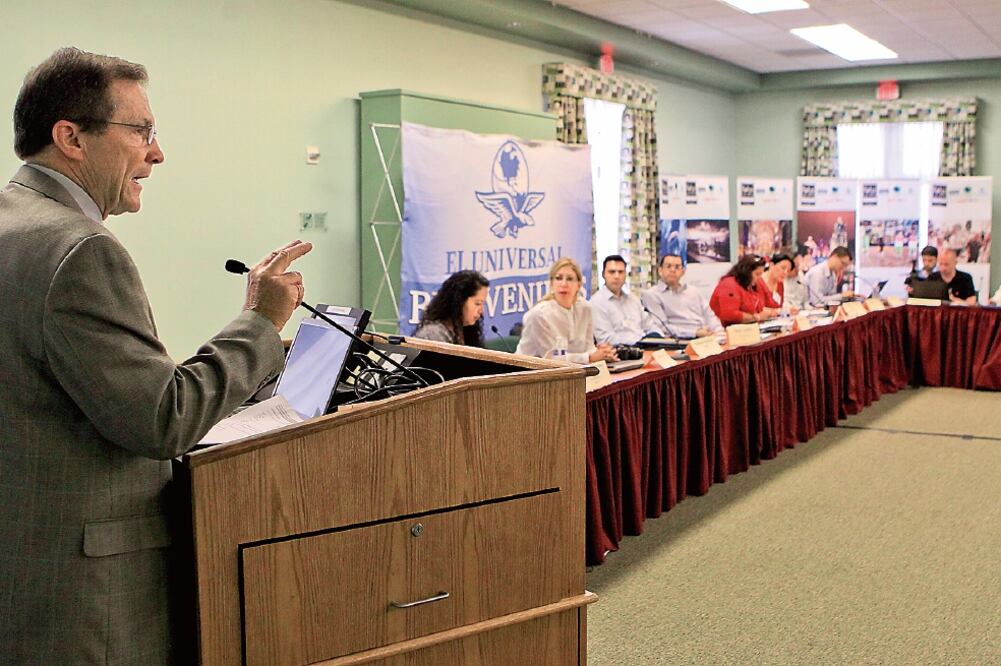 Eric Larson, director de la Agencia de Agricultura del condado de San Diego, habló sobre la sequía y su impacto en el campo de California (RAMÓN ROMERO. EL UNIVERSAL)