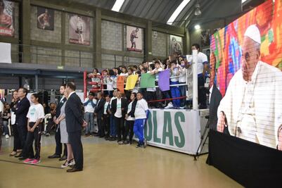 Papa Francisco convivió con Julio César Chávez 