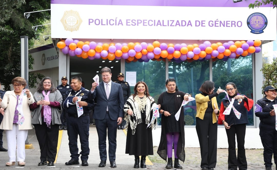 Inauguran Estación de Policía Especializada en Género en Tlatelolco; reforzarán patrullas y atención 24/7. Foto: Especial