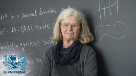 Karen Uhlenbeck, la primera mujer en ganar el "Nobel" de matemáticas