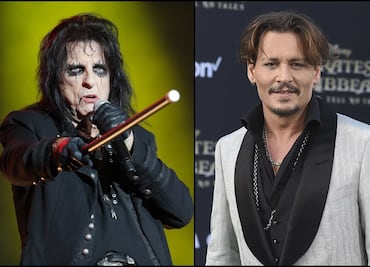 Alice Cooper aprobaría biofilm con Johnny Depp