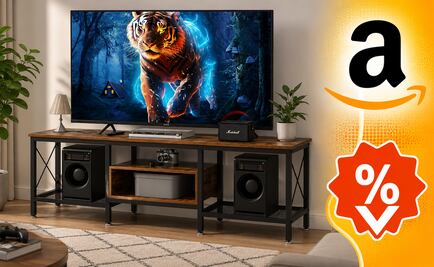 Amazon México remata mueble para pantalla de 75 pulgadas a precio de locura; ahorra hasta 700 pesos