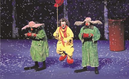 Reciben con calidez a Slava’s snow show