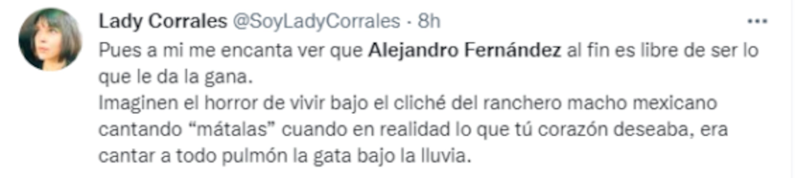 “A Bad Bunny y a Harry Styles le aplauden outfits queer pero a Alejandro Fernández lo critican": usuarios en redes