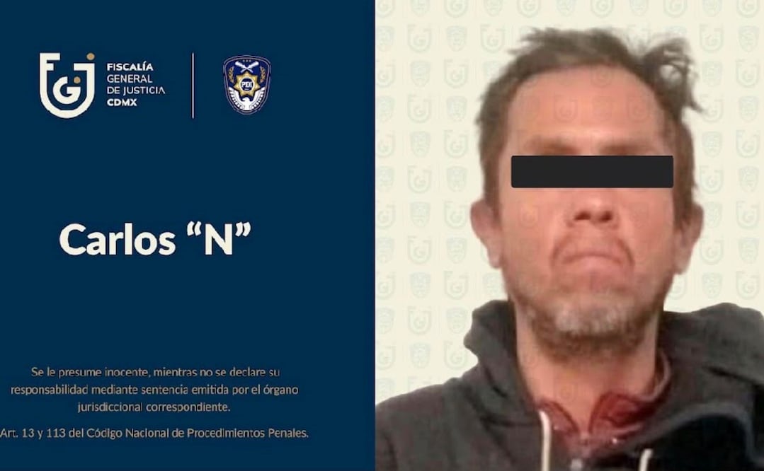 Foto: Fiscalía General de Justicia de la Ciudad de México