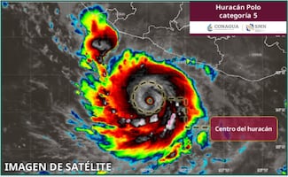 Huracán Polo se intensifica a categoría 5; EN VIVO, últimas noticias del ciclón