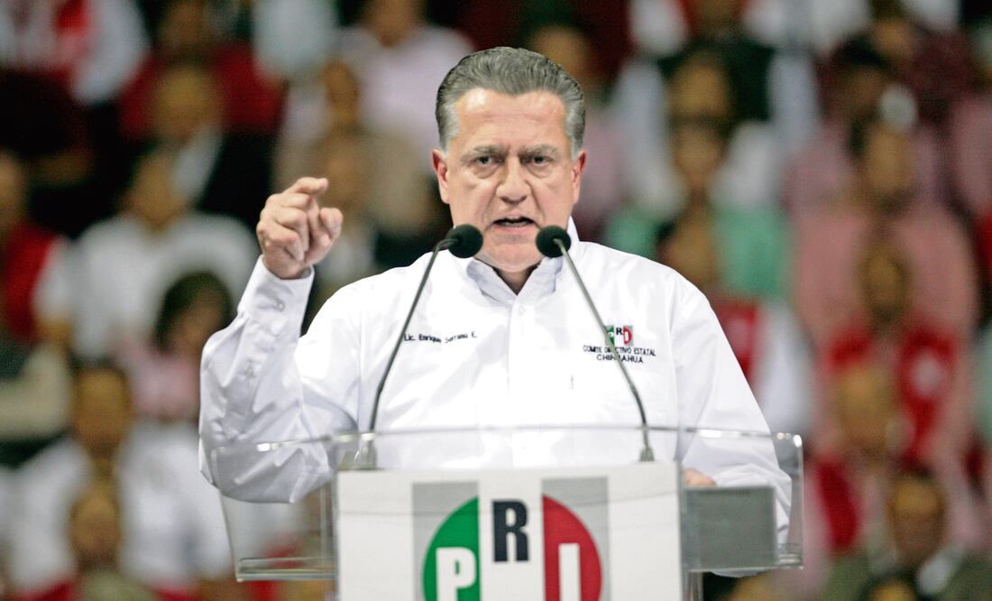 En la foto: Enrique Serrano, Candidato a Gobernador de Chihuahua por el PRI (ARCHIVO EL UNIVERSAL)