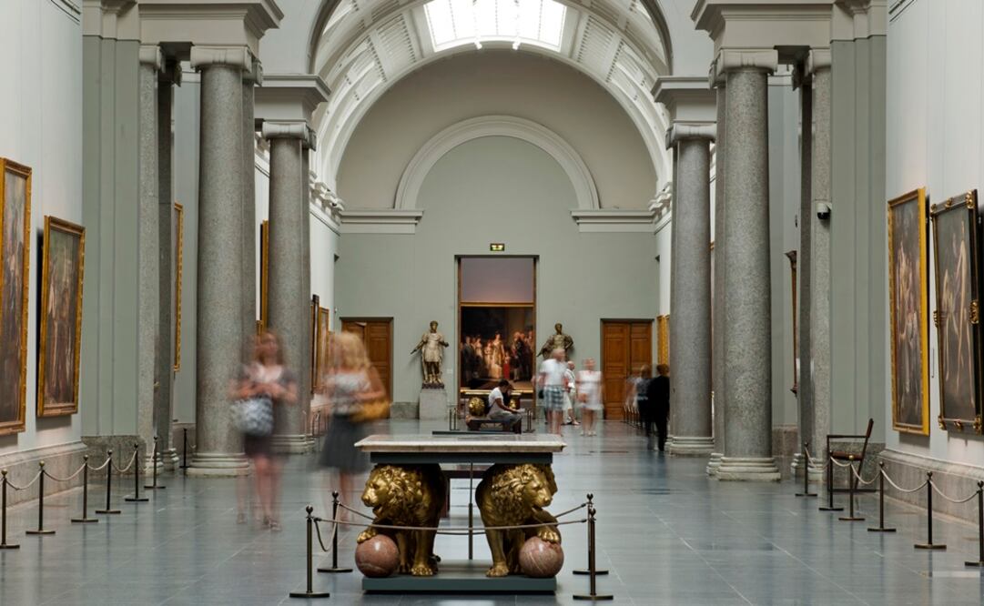 El Museo del Prado guarda en sus pinturas años de historia y mitología. Foto: Xinhua