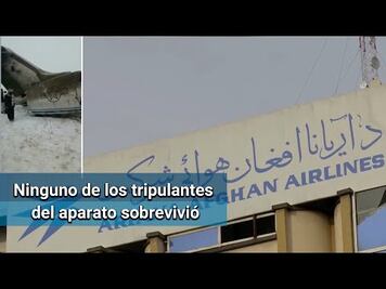 Reportan desplome de avión en zona bajo control de los talibanes en Afganistán