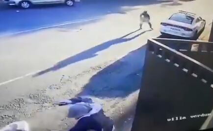 Policía enfrenta a 5 ladrones que robaban una casa en Álvaro Obregón