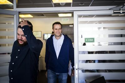 Liberan al opositor ruso Alexei Navalny