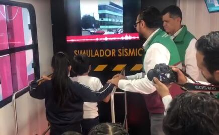 Arranca simulador de sismos para niños; su objetivo, prepararlos para enfrentar uno real