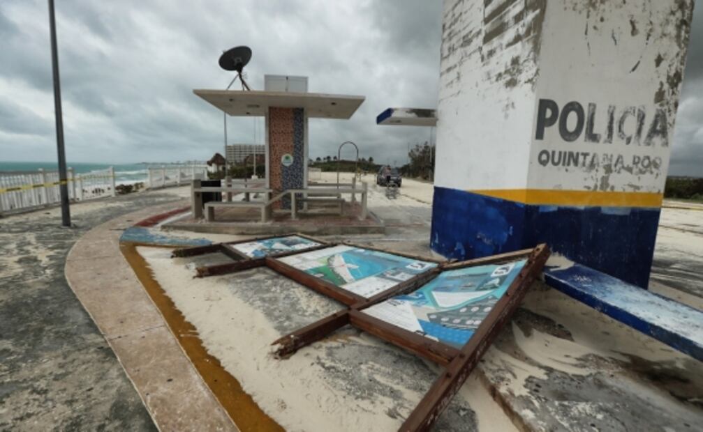 Huracán Delta: Así luce Cancún tras paso del ciclón