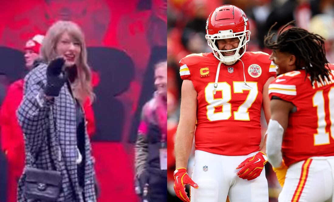 Taylor Swift en su llegada al Arrowhead Stadium para ver la ronda Divisional de la NFL - Fotos: Especial/AFP