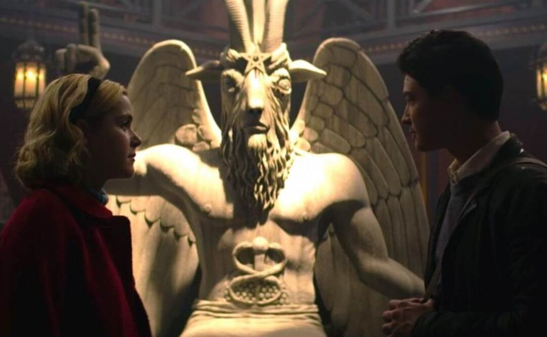 Templo Satánico pide a Netflix 150 mdd por estatua en serie de "Sabrina"