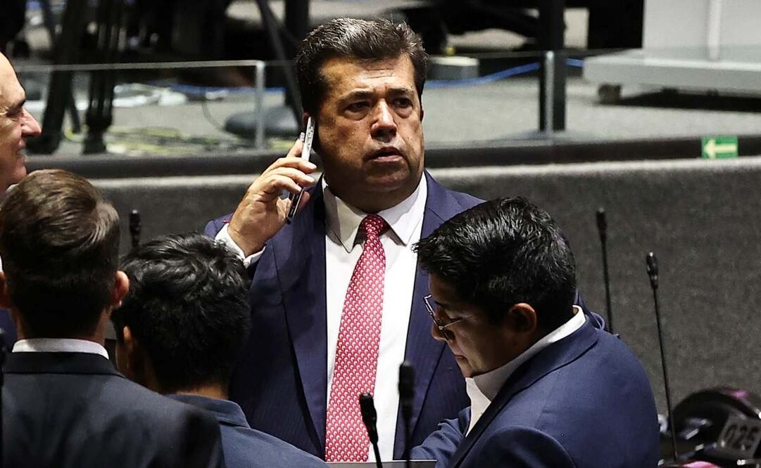 Pedro Haces en Sesión Ordinaria de la Cámara de Diputados. Fotos: Berenice Fregoso/ EL UNIVERSAL