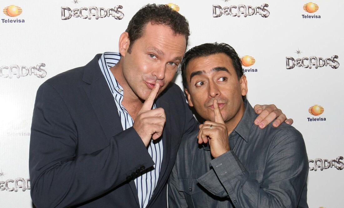 Alan Tacher y Adal Ramones.Foto: Archivo/EL UNIVERSAL.