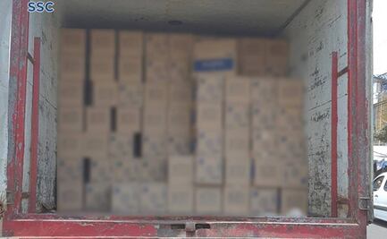 Caen cinco por robar tráiler en Tláhuac; llevaba cajas de galletas