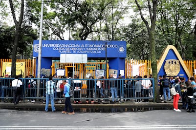 Alumnos del CCH Azcapotzalco regresarán a clases mañana