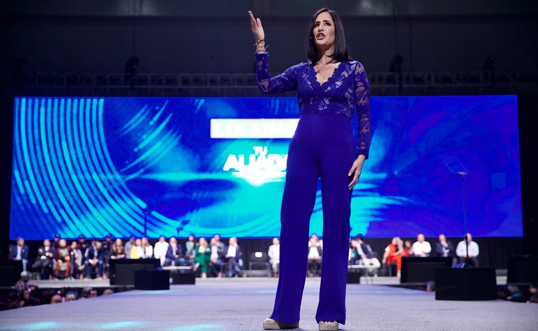 Primer informe de gobierno de la alcaldesa de Álvaro Obregón lía Limón. Foto: Germán Espinosa/EL UNIVERSAL