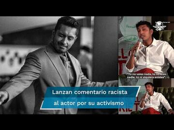 "Prieto arrogante" le dice una a mujer a Tenoch Huerta; el actor se defiende